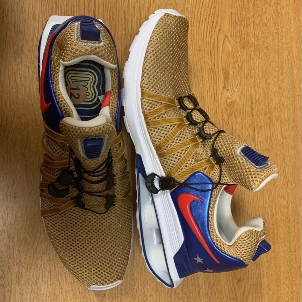 Nike Sneakers Size 12 Blue/Gold